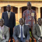 Sitting left to right - Socrates Adrapi, Vincent Aniku, Kizito Onzima
Standing left to right - Joseph Anguzu and Maxiwell Econi Board of Directors